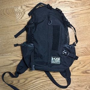 Near new K9 sport dog backpack. Size S, in black.